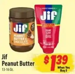 Food Giant Jif Peanut Butter offer
