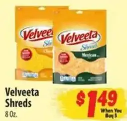 Food Giant Velveeta Shreds offer