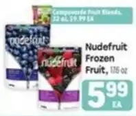 Tony’s Fresh Market Nudefruit frozen fruit offer