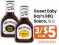 Tony’s Fresh Market Sweet Baby Ray's BBQ Sauce offer