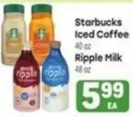Tony’s Fresh Market Starbucks iced coffee ripple milk offer