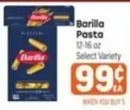 Tony’s Fresh Market Barilla Pasta offer
