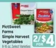 Tony’s Fresh Market Pictsweet Farms Simple Harvest Vegetables offer