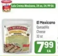 Tony’s Fresh Market El Mexicano Quesadilla Cheese offer