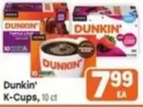 Tony’s Fresh Market Dunkin' K-Cups offer