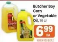 Tony’s Fresh Market Butcher Boy Corn or Vegetable Oil offer
