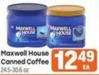 Tony’s Fresh Market Maxwell House canned coffee offer