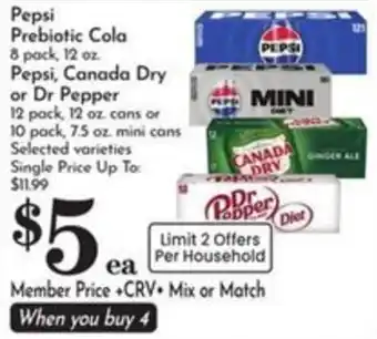 Pepsi Prebiotic Cola