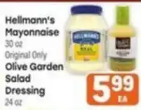 Tony’s Fresh Market Hellmann's Mayonnaise offer