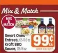 Tony’s Fresh Market Smart Ones Entrees and Kraft BBQ Sauce offer