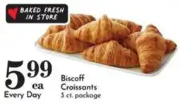 Pavilions Biscoff Croissants offer