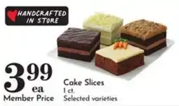 Pavilions Cake Slices offer
