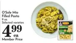 Pavilions O'Sole Mio Filled Pasta offer