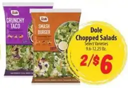Food Giant Dole chopped salads offer