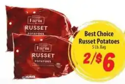 Food Giant Best Choice Russet Potatoes offer