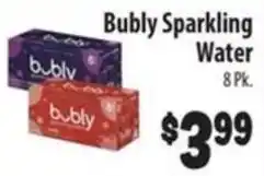 Food Giant Bubly Sparkling Water offer