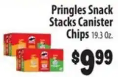 Food Giant Pringles snack stacks canister chips offer