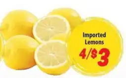 Food Giant Imported Lemons offer