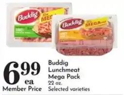 Pavilions Buddig lunchmeat mega pack offer