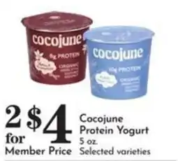 Pavilions Cocojune Protein Yogurt offer