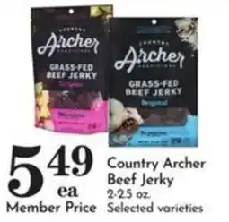 Pavilions Country Archer Beef Jerky offer