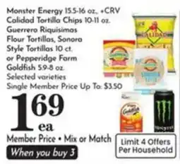 Pavilions Monster Energy offer