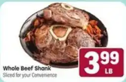 Tony’s Fresh Market Whole Beef Shank offer