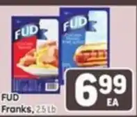 Tony’s Fresh Market Fud Franks offer