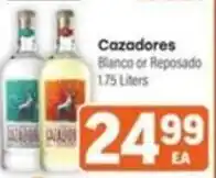 Tony’s Fresh Market Cazadores Blanco or Reposado offer