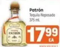 Tony’s Fresh Market Patrón Tequila Reposado offer