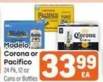 Tony’s Fresh Market Modelo Corona or Pacifico offer