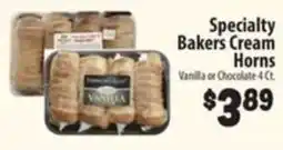 Food Giant Specialty Bakers Cream Horns offer