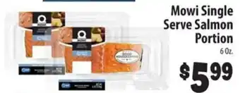 Food Giant Mowi Single Serve Salmon Portion offer