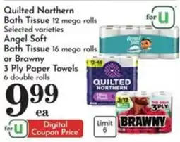 Pavilions Quilted Northern Bath Tissue offer