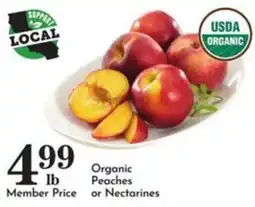 Pavilions Organic Peaches or Nectarines offer