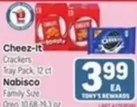 Tony’s Fresh Market Cheez-it crackers offer