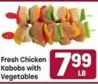 Tony’s Fresh Market Fresh Chicken Kabobs with Vegetables offer