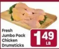 Tony’s Fresh Market Fresh Jumbo Pack Chicken Drumsticks offer