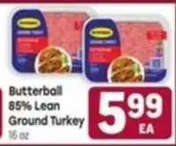 Tony’s Fresh Market Butterball ground turkey offer