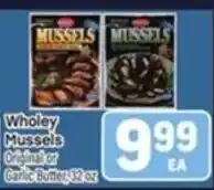 Tony’s Fresh Market Wholey Mussels offer