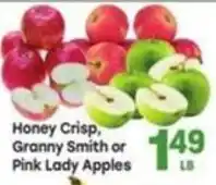 Tony’s Fresh Market Honey Crisp, Granny Smith or Pink Lady Apples offer