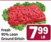 Tony’s Fresh Market Fresh Ground Sirloin offer
