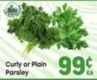 Tony’s Fresh Market Curly or Plain Parsley offer