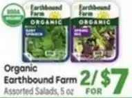 Tony’s Fresh Market Organic Earthbound Farm Assorted Salads offer