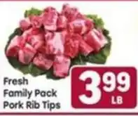 Tony’s Fresh Market Fresh Family Pack Pork Rib Tips offer