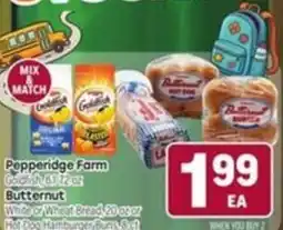 Tony’s Fresh Market Pepperidge Farm Butternut White or Wheat Bread offer