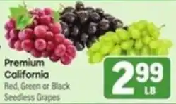 Tony’s Fresh Market Premium California Seedless Grapes offer