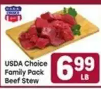 Tony’s Fresh Market Usda Choice Family Pack Beef Stew offer