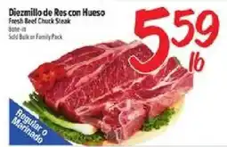 El Super Fresh Beef Chuck Steak offer