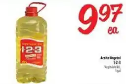El Super 123 vegetable oil offer